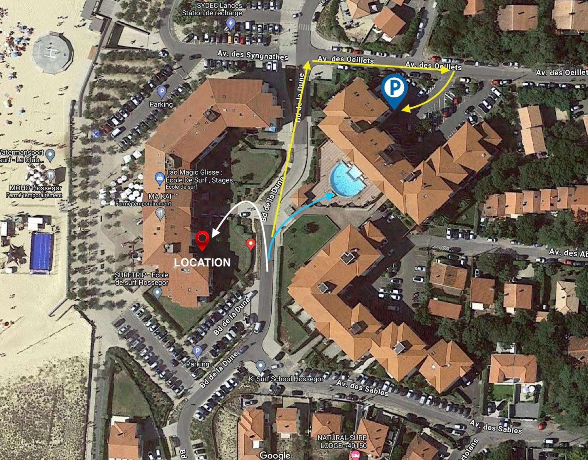 La Dune D'Or - Vue Mer, Studio Face A La Plage Avec Terrasse Soorts-Hossegor Bagian luar foto
